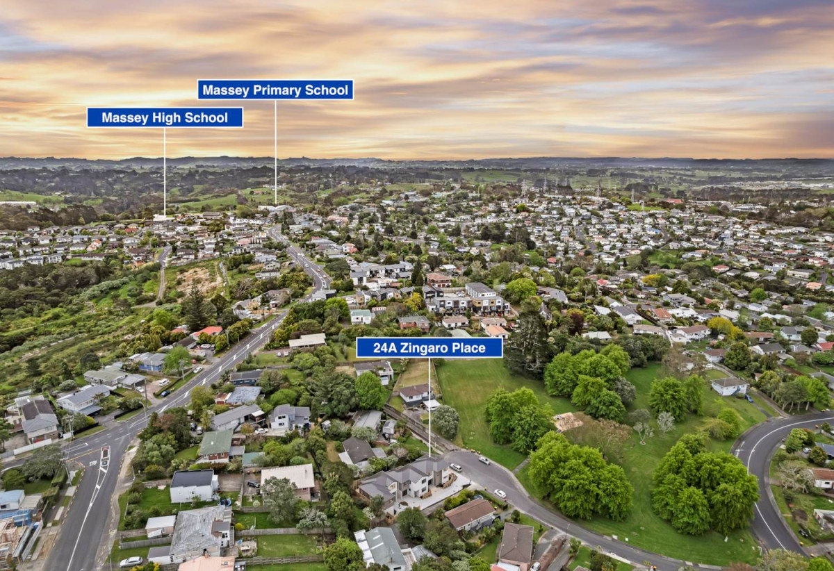 Park Side Brandnew standalone 4 beds 2.5 baths home with garage, 2 beds 1 bath ground floor, close to schools, shops, shopping centre, easy motorway access, 0.7 km to Massey High School, 0.9 km to Massey Primary School, 24B Zingaro Place, Massey, Auckland