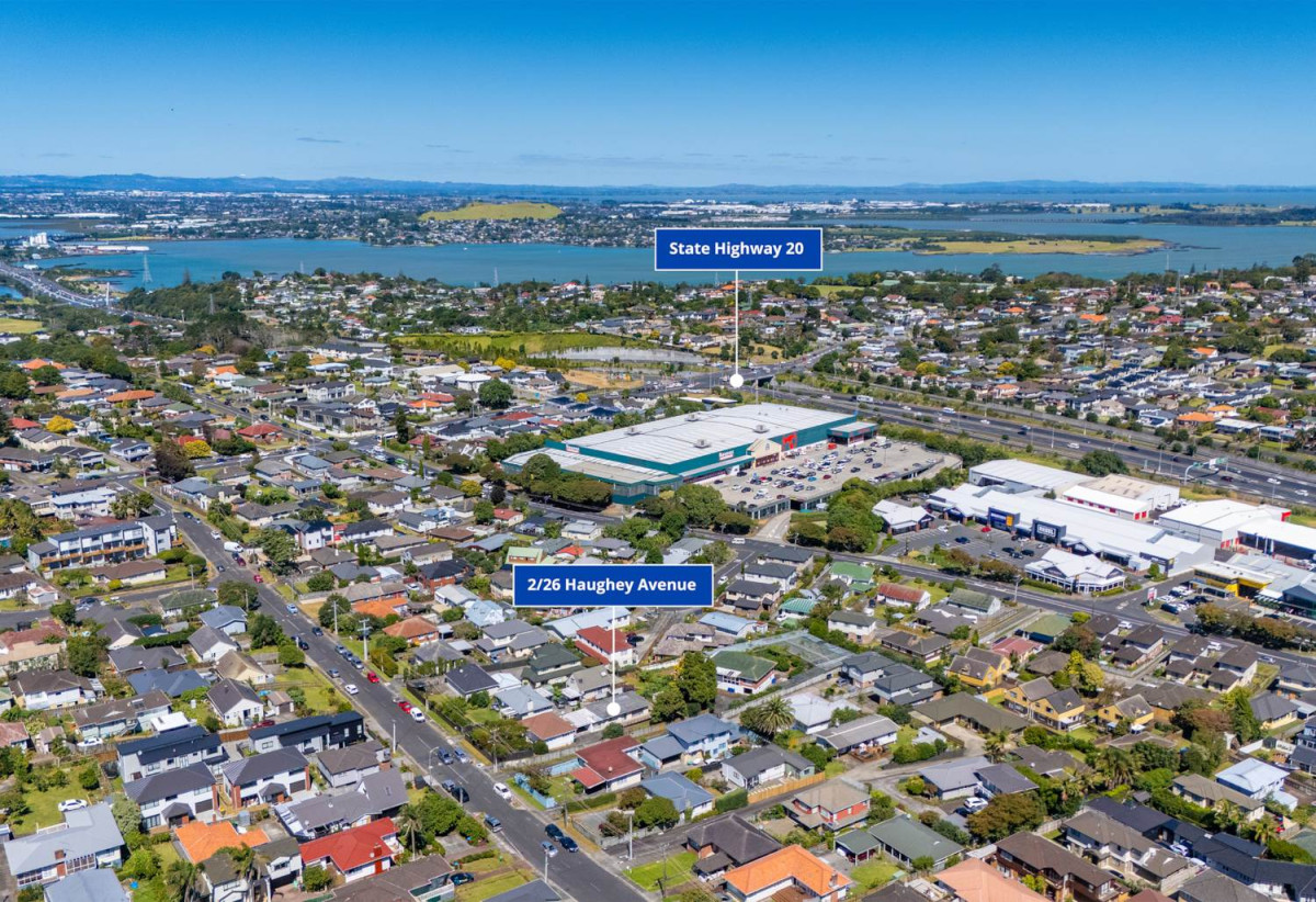 Mt Roskill Grammar school zone, Brick and tile 2 beds 1 bath home with carport, and a private garden/deck area, minutes from schools, the iconic Three Kings Reserve, local supermarkets, motorway access, 0.7 km to Three Kings School, 0.9 km to Mt Roskill Grammar, 2/26 Haughey Avenue, Three Kings, Auckland