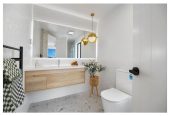 Rangitoto College and Double Westlake school zone, 155m2 Brandnew standalone 4 beds 2.5 baths home with garage , minutes from the stunning Campbells Bay Beach, local cafés, parks, and coastal walkways, schools, 0.8 km to Campbells Bay School, 4/8 Park Rise, Campbells Bay, Auckland