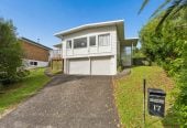 Double Westlake school zone, 688m2 section, 3 beds 1 bath house with double garage, zoned for Campbells Bay Primary and Westlake Boys’ & Girls’ High Schools, and just minutes to local shops, beaches, motorway access, 17 Catalina Crescent, Forrest Hill, Auckland