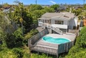 Double Westlake school zone, 3 beds 1 bath house with swimming pool on 812m2 section, zoned for Westlake Boys High School and Westlake Girls High School, and within easy reach of Sunnybrae Primary School, close to shopping centres, motorway access, 108 Coronation Road, Hillcrest, Auckland