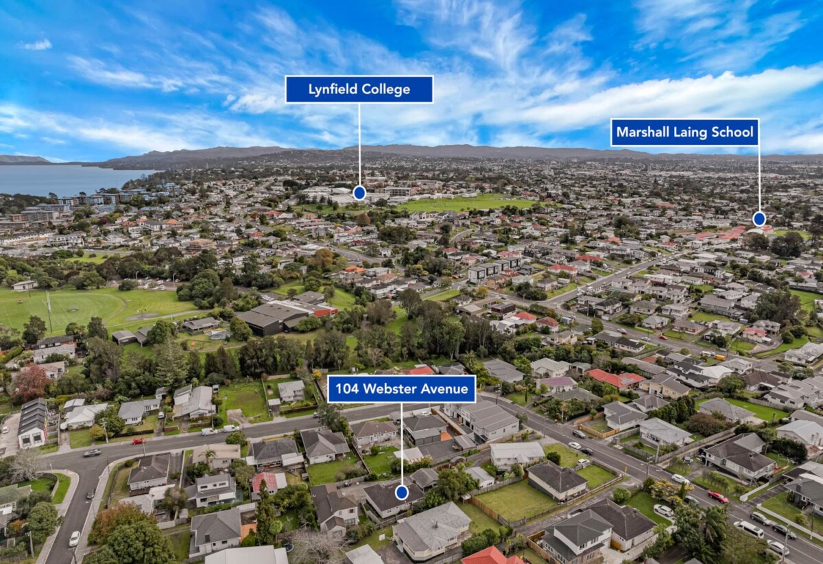 3 beds 1 bath house with carport on 401m2 section, close to schools, shops, parks, golf club, 0.7 km to May Road School, 0.8 km to Lynfield College, 104 Webster Avenue, Mt Roskill, Auckland