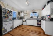 Brick 3 beds 1 bath house with standalone double garage on 561m2 section, close to Pukekohe township, schools, childcare centres, parks, and public transport, 0.2 km to Pukekohe North School, 34 Montgomery Avenue, Pukekohe, Auckland