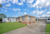 Brick 3 beds 1 bath house with standalone double garage on 561m2 section, close to Pukekohe township, schools, childcare centres, parks, and public transport, 0.2 km to Pukekohe North School, 34 Montgomery Avenue, Pukekohe, Auckland