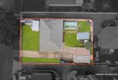 Brick 3 beds 1 bath house with standalone double garage on 561m2 section, close to Pukekohe township, schools, childcare centres, parks, and public transport, 0.2 km to Pukekohe North School, 34 Montgomery Avenue, Pukekohe, Auckland