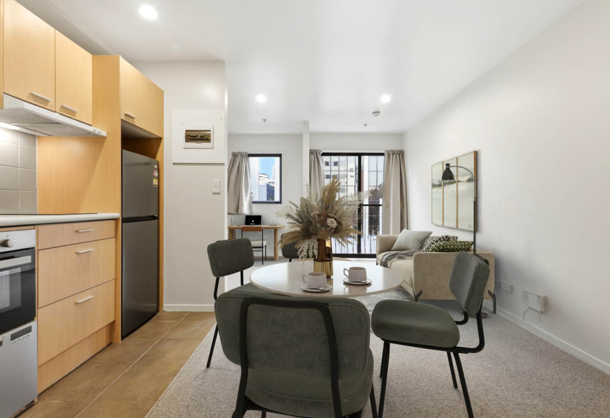 Motivated Vendor Wants It go, Auckland Girls’ Grammar School zone, 34m2 Freehold Renovated 1 bed 1 bath apartment, Move-in ready, 0.7 km to Auckland Girls’ Grammar School, 407/421 Queen Street, City Centre, Auckland