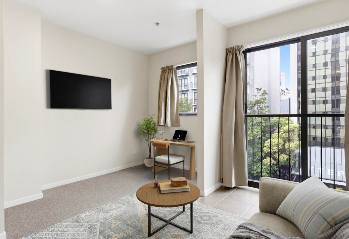 Motivated Vendor Wants It go, Auckland Girls’ Grammar School zone, 34m2 Freehold Renovated 1 bed 1 bath apartment, Move-in ready, 0.7 km to Auckland Girls’ Grammar School, 407/421 Queen Street, City Centre, Auckland