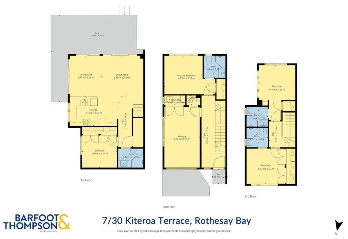 Rangitoto College zone, Brandnew standalone 4 beds 4 baths home with garage, with Rothesay Bay Beach just a short stroll away and Browns Bay village nearby, 0.2 km to Browns Bay School, Lot 7/30 Kiteroa Terrace, Rothesay Bay, Auckland