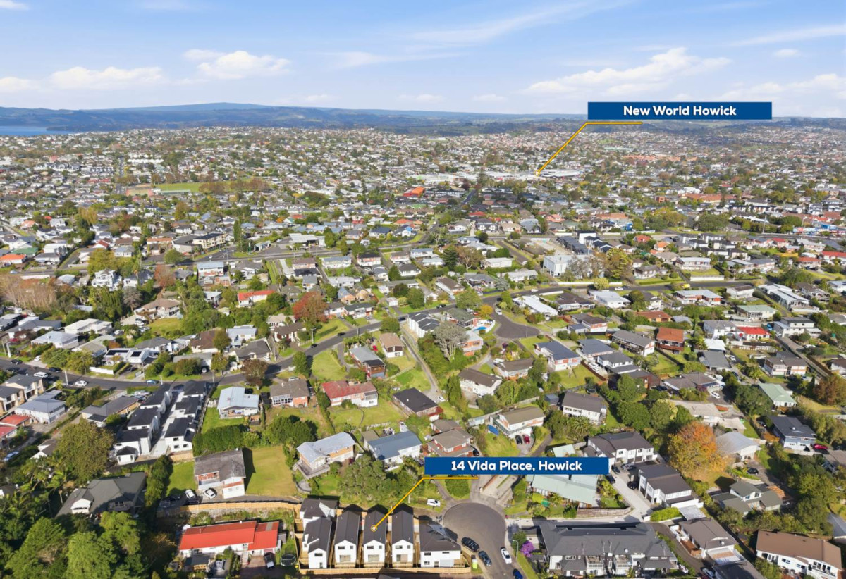 Brandnew standalone 3 beds 2.5 baths home with car park, minutes from Howick Village, local cafés, Pak’nSave, and well-regarded schools. 0.4 km to Howick Primary School, Lot 2/14 Vida Place, Howick, Auckland