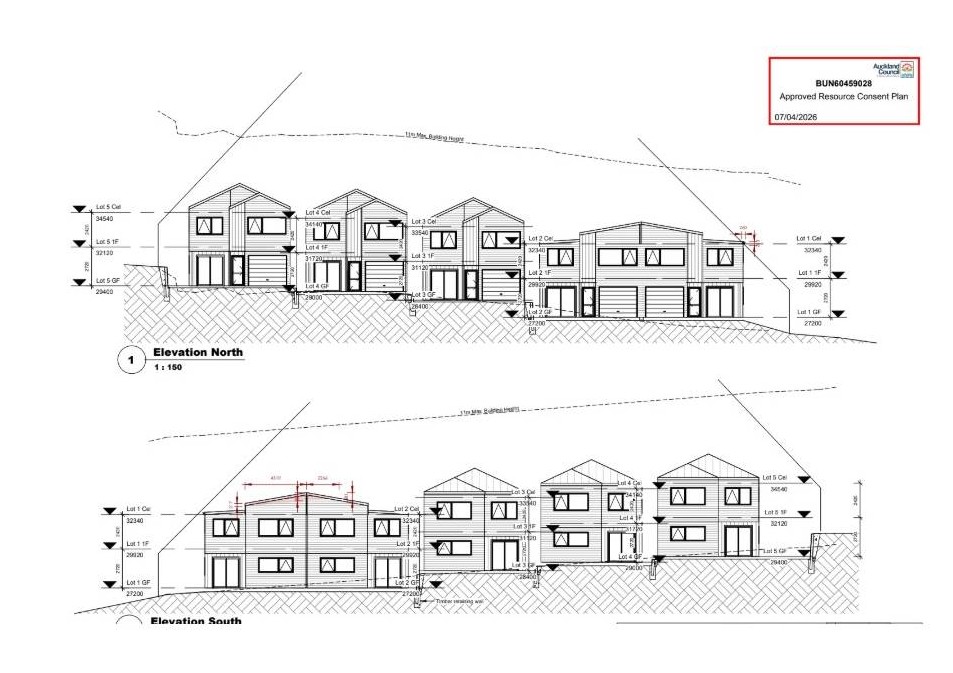 3 beds house on 1037m2 section with RC for five mixed detached and duplex dwellings (each with a garage), and Watercare has formally confirmed sufficient wastewater capacity, minutes to the motorway access, schools, and Henderson’s core — Unitec, West Wave, Westfield Mall, Event Cinemas, 0.2 km to Edmonton School, 7 Marie Crescent, Te Atatu South, Auckland