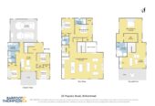 Owners relocating, 6 beds 4 baths house with double garage and views on 368m2 section, 3 beds 1 bath 1 lounge ground floor, walking distance of the bus stop, schools, shopping centre, 0.8 km to Northcote College and Willow Park School, 25 Pupuke Road, Birkenhead, Auckland