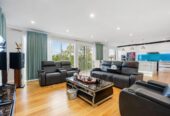 Owners relocating, 6 beds 4 baths house with double garage and views on 368m2 section, 3 beds 1 bath 1 lounge ground floor, walking distance of the bus stop, schools, shopping centre, 0.8 km to Northcote College and Willow Park School, 25 Pupuke Road, Birkenhead, Auckland