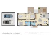 Must sell, move-in ready, 3 beds 1 bath house with double garage, Reserves, bush walks and playgrounds are nearby, Easy drive to Glenfield Mall, 0.6 km to Bayview School, 11 Randal Place, Bayview, Auckland