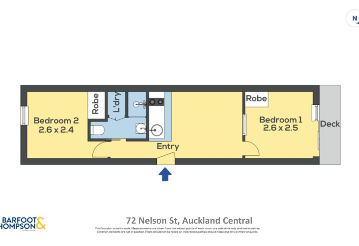 Auckland Girls’ Grammar School zone, Freehold 2 beds 1 bath apartment, 32sqm internal size PLUS a good-sized balcony, Full furniture package is included, move-in ready, 0.9 km to Auckland Girls’ Grammar School, 1229/72 Nelson Street, City Centre, Auckland