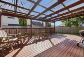 4 beds 1 bath house with double garage on 706m2 section, close to shops, public transport, and motorway access. 0.5 km to Conifer Grove School, 6 Sharivari Place, Conifer Grove, Auckland