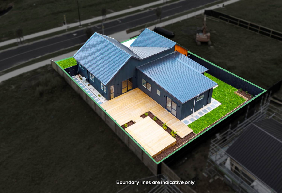 2 Kitchens, Brandnew 4 beds 3 baths house with double garage and 1-bed granny on 507m2 section, just moments from Clevedon’s charming township, famous for its farmhouse cafés, artisan shops, and lively markets. 1 km to Clevedon School, 8 Acorn Parish Lane, Clevedon, Auckland