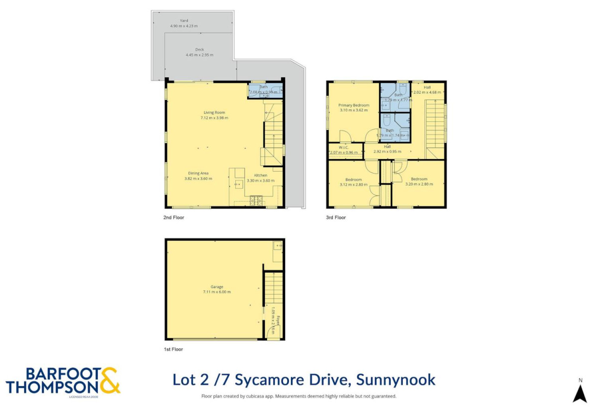 Westlake Boys’ and Girls’ School zones, Brandnew standalone 3 beds 2.5 baths home with double garage, Sunnynook Park, Woolworths Supermarket, and Sunnynook Bus Station are all within walking distance. Quick access to the motorway, 2/7 Sycamore Drive, Sunnynook, Auckland