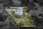 1019m2 section, 3 beds 1 bath house with garage, currently rented, close to schools, golf club, tennis club, parks, shops, supermarket, 0.6 km to Marshall Laing School, 0.9 km to Lynfield College, 16 Jamaica Place, Blockhouse Bay, Auckland