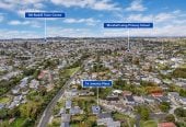 1019m2 section, 3 beds 1 bath house with garage, currently rented, close to schools, golf club, tennis club, parks, shops, supermarket, 0.6 km to Marshall Laing School, 0.9 km to Lynfield College, 16 Jamaica Place, Blockhouse Bay, Auckland