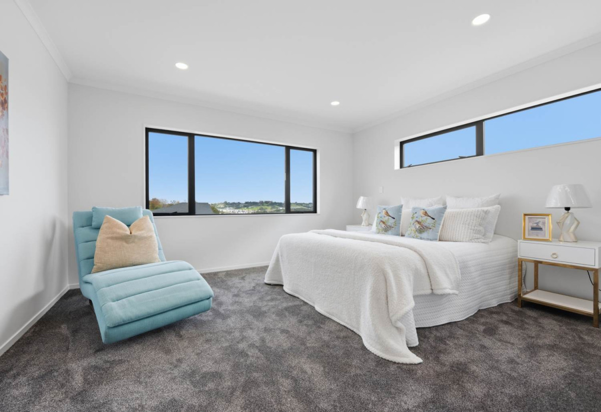 2 Kitchens, 333m2 Brandnew 7 beds (5 ensuites) 6.5 baths house with double garage and 2-beds granny on 451m2 section, close to schools, parks, Ormiston and Botany Downs shopping centres, 0.8 km to Mission Heights Junior College, 1 km to Mission Heights Primary School, 1.5 km to Ormiston Senior College, 56A Tinaku Road, Flat Bush, Auckland, Auckland