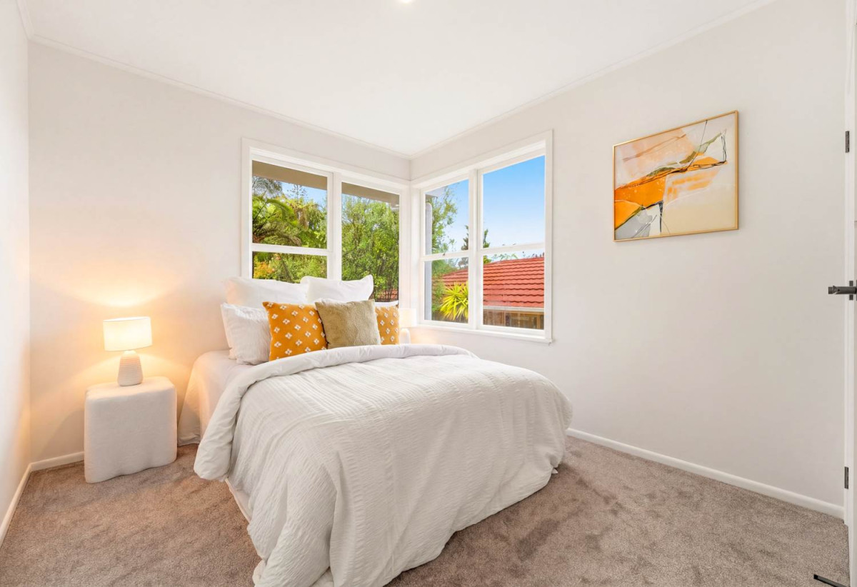 665m2 section, Renovated Brick and tile 3 beds + 2 large office rooms 1 bath house with double garage, close to Golf club, Leisure centre, shops, supermarkets, schools, 0.8 km to May Road School, 1.1 km to Waikowhai Intermediate, 1.4 km to Lynfield College, 48 Anita Avenue, Mt Roskill, Auckland