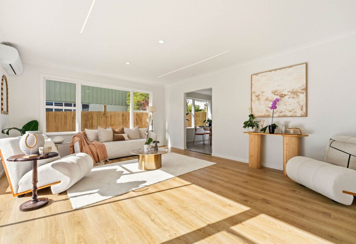 665m2 section, Renovated Brick and tile 3 beds + 2 large office rooms 1 bath house with double garage, close to Golf club, Leisure centre, shops, supermarkets, schools, 0.8 km to May Road School, 1.1 km to Waikowhai Intermediate, 1.4 km to Lynfield College, 48 Anita Avenue, Mt Roskill, Auckland