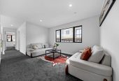 Brandnew 4 beds (2 ensuites) 3.5 bath house, Bonus room—perfect as a study, home office, or nursery, 1 ensuite ground floor, a tandem garage plus two extra off parking spaces, minutes to Ormiston Town Centre and Botany Shopping Mall, schools, 0.4 km to Te Uho o Te Nikau Primary School, 1.2 km to Ormiston Junior College, 1.3 km to Ormiston Senior College, 27 Obelus Road, Flat Bush, Auckland