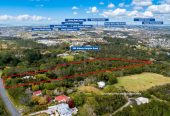 34,541m2 section with RC approved for subdivision, 4 beds 1 bath house with 2-beds sleepout, The approximateky $400,000 NZD transferrable title rights have been fully paid, removing significant barriers and costs for the new owner, 2.1 km to Albany Senior High School, 2.8 km to Albany School, 236 Albany Heights Road, Albany Heights, Auckland