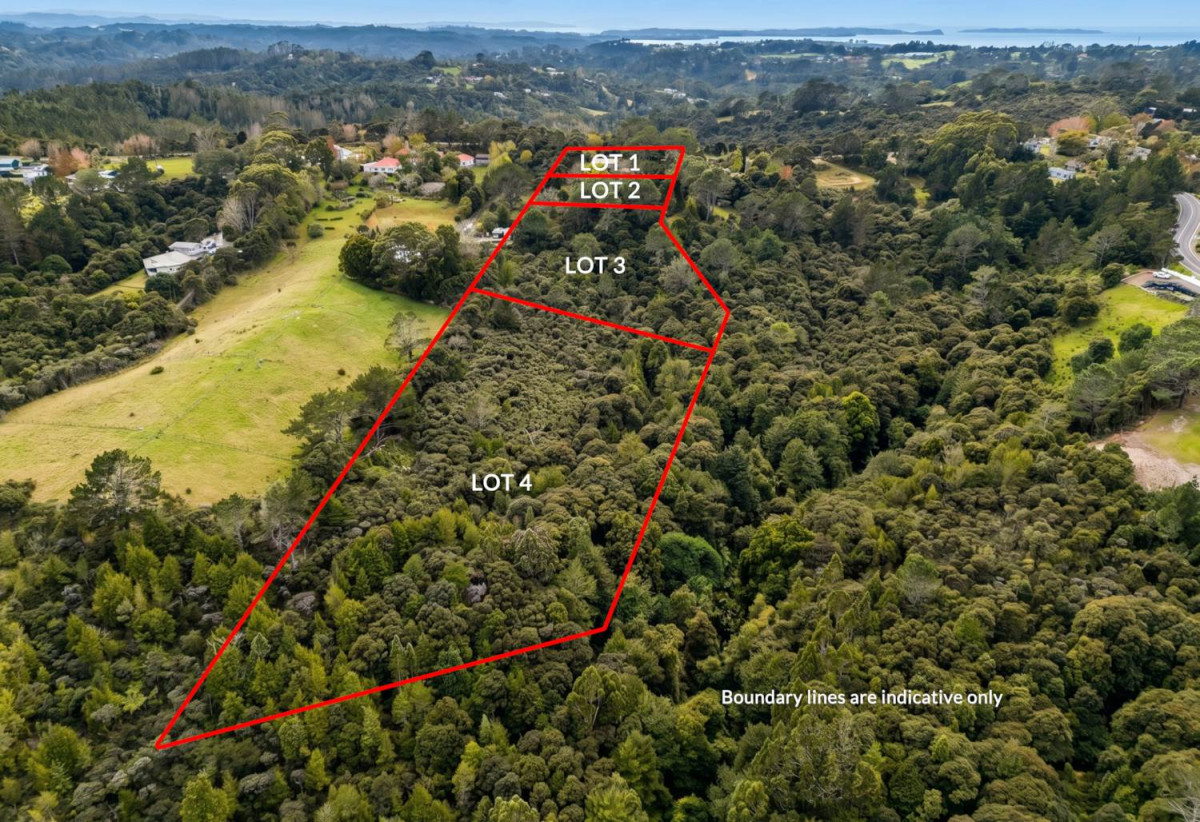 34,541m2 section with RC approved for subdivision, 4 beds 1 bath house with 2-beds sleepout, The approximateky $400,000 NZD transferrable title rights have been fully paid, removing significant barriers and costs for the new owner, 2.1 km to Albany Senior High School, 2.8 km to Albany School, 236 Albany Heights Road, Albany Heights, Auckland