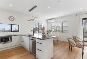 Reserve Views, 3 beds (2 ensuites) 3 baths townhouse with garage, 1 ensuite ground floor, garage space with a kitchenette setup, close to Ormiston shopping centre, 0.4 km to v school, 1.5 km to Ormiston Junior College and Ormiston Senior College, 64 Whakatupu Road, Flat Bush, Auckland