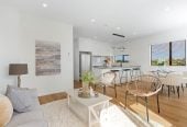 Reserve Views, 3 beds (2 ensuites) 3 baths townhouse with garage, 1 ensuite ground floor, garage space with a kitchenette setup, close to Ormiston shopping centre, 0.4 km to v school, 1.5 km to Ormiston Junior College and Ormiston Senior College, 64 Whakatupu Road, Flat Bush, Auckland