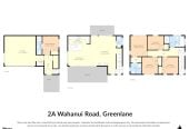 12-month maintenance warranty and a 10-year Master Build Guarantee, Brandnew standalone 5 beds (2 ensuites) 3.5 baths home with double garage on 266m2 section, close to shops, supermarkets, schools, parks, motorway access, 0.5 km to Oranga School and One Tree Hill College, 1.8 km to Remuera Intermediate, 2A Wahanui Road, Greenlane, Auckland