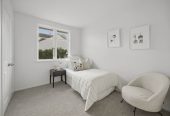836m2 section, 4 beds 2 baths house, the downstairs level could become a secluded master haven or additional living space, with a single garage and dual driveways providing generous off- street parking, including space for the boat or trailer, 0.9 km to Selwyn College, 60 Ripon Crescent, Meadowbank, Auckland
