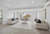836m2 section, 4 beds 2 baths house, the downstairs level could become a secluded master haven or additional living space, with a single garage and dual driveways providing generous off- street parking, including space for the boat or trailer, 0.9 km to Selwyn College, 60 Ripon Crescent, Meadowbank, Auckland