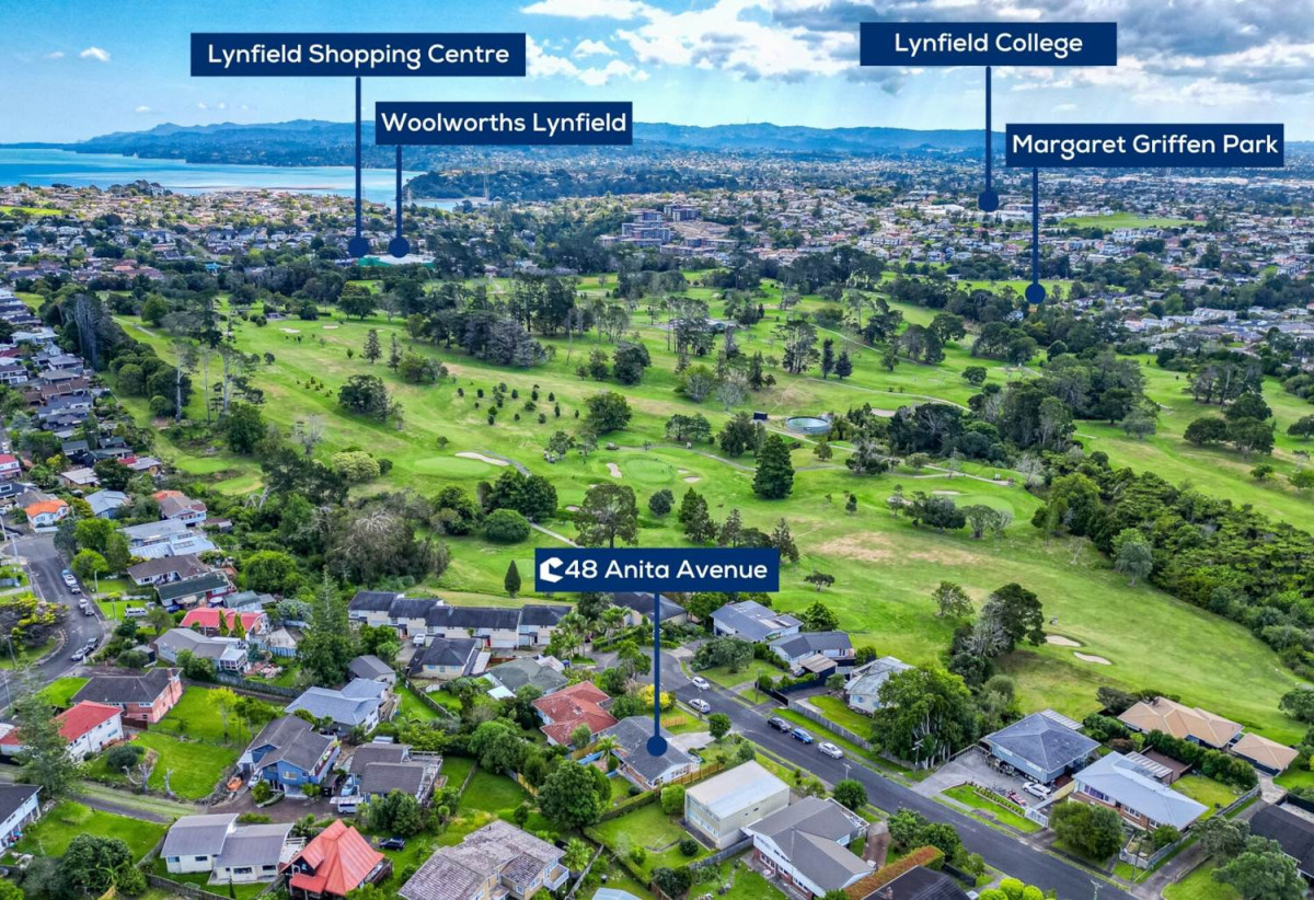 665m2 section, Renovated Brick and tile 3 beds + 2 large office rooms 1 bath house with double garage, close to Golf club, Leisure centre, shops, supermarkets, schools, 0.8 km to May Road School, 1.1 km to Waikowhai Intermediate, 1.4 km to Lynfield College, 48 Anita Avenue, Mt Roskill, Auckland