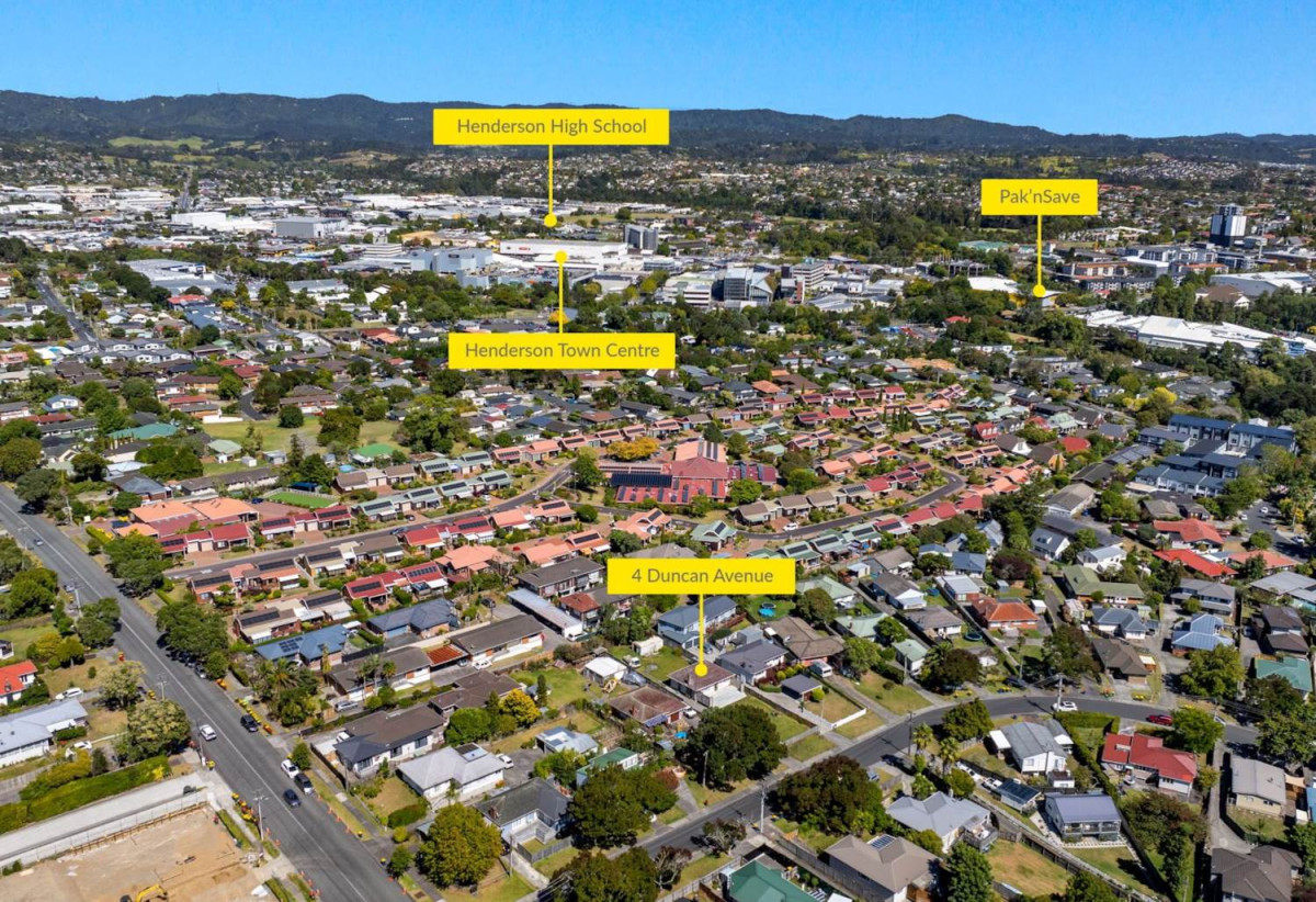 Motivated vendor, 812m2 section, 2 beds 1 bath house, Mixed Housing Urban zoning , Walking distance to Henderson Centre, minutes to motorway on-ramps, 0.7 km to Henderson School, 4 Duncan Avenue, Te Atatu South, Auckland