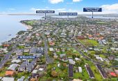 Brandnew standalone 4 beds (2 ensuites) 3.5 baths home with double garage, 1 ensuite ground floor, within easy reach of beaches, cafés, shopping, transport, schools, 0.4 km to Belmont School (Auckland), 0.7 km to Belmont Intermediate, 1 km to Takapuna Grammar School, 48C Merani Street, Belmont, Auckland