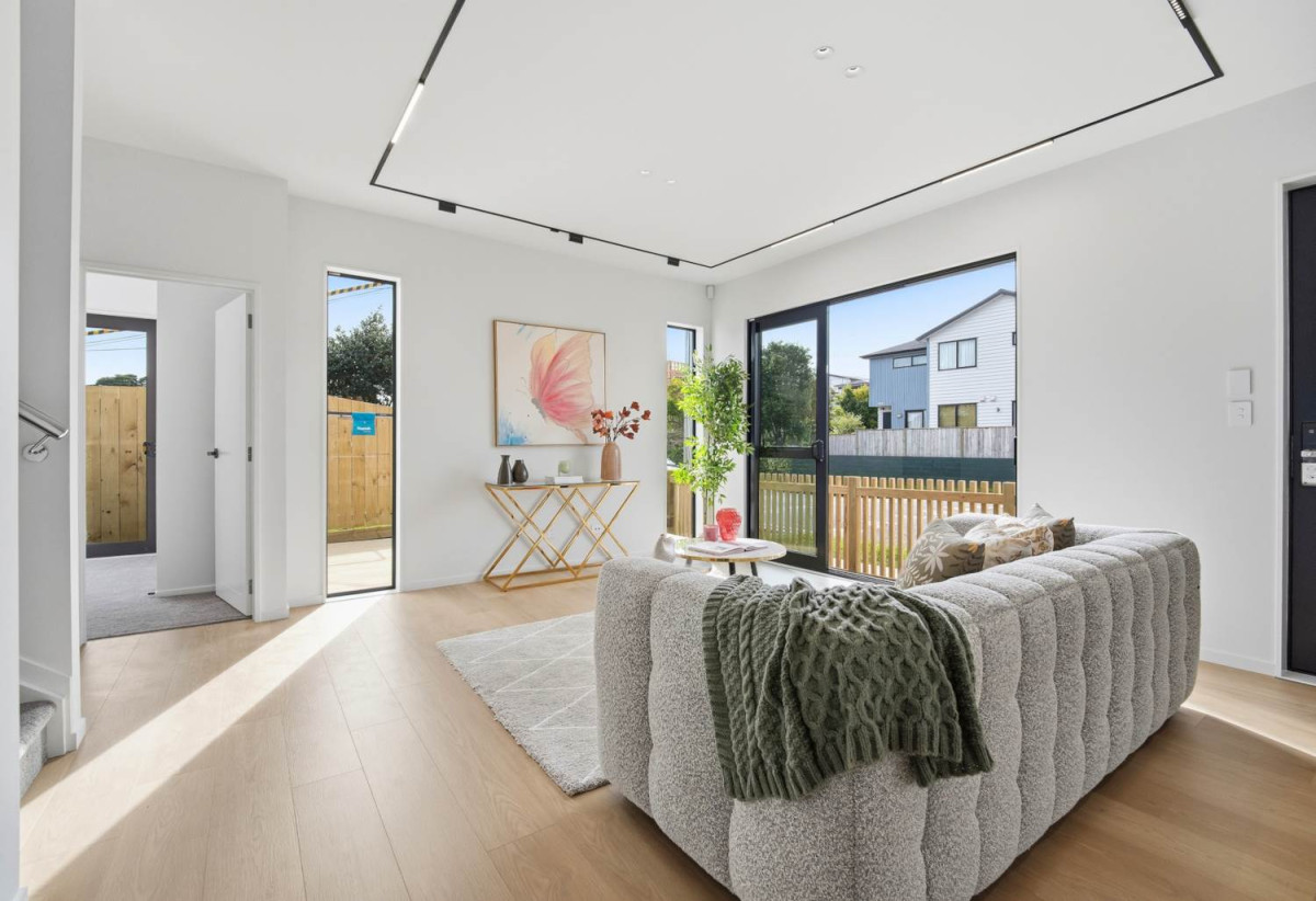 Standalone 4 beds 3 baths home with garage, 1 bed with toilet & bathroom conveniently located downstairs, Gas cooking, Close to schools, shops, public transport & all amenities, 0.7 km to Manurewa South School, Lot 5/13 Churchill Avenue, Manurewa, Auckland