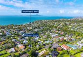 Once in 43 years, 865m2 section on Rangitoto College zone, 4 beds (1ensuite) 2.5 baths house with garage, 0.7 km to Mairangi Bay School, 1.3 km to Campbells Bay School, 1.8 km to Rangitoto College, 19 Beacon Avenue, Campbells Bay, Auckland
