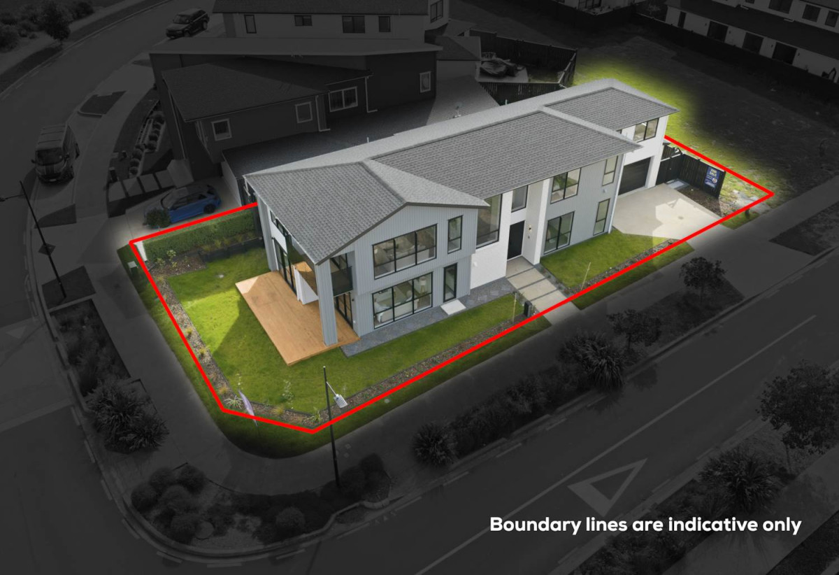 Next To Reserve With Water View, Brandnew 6 beds 5.5 baths house with double garage and 2-beds granny on 411m2 section, close to schools, shops, motorway access, 0.5 km to Mangapikopiko School, 17 Catalina Avenue, Rosehill, Auckland