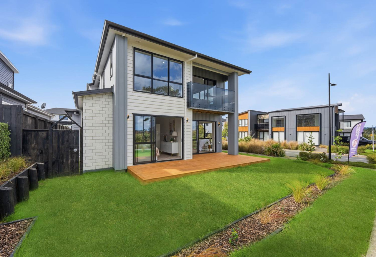 Next To Reserve With Water View, Brandnew 6 beds 5.5 baths house with double garage and 2-beds granny on 411m2 section, close to schools, shops, motorway access, 0.5 km to Mangapikopiko School, 17 Catalina Avenue, Rosehill, Auckland