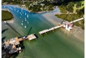 1181m2 section, 2 beds 1 bath house, 2 garage parks, walking distance. to beach, Shakespear Regional Park , Golf club, close to Gulf Harbour Marina, shops, 0.9 km to Gulf Harbour School, 1366 Whangaparaoa Road, Army Bay, Auckland