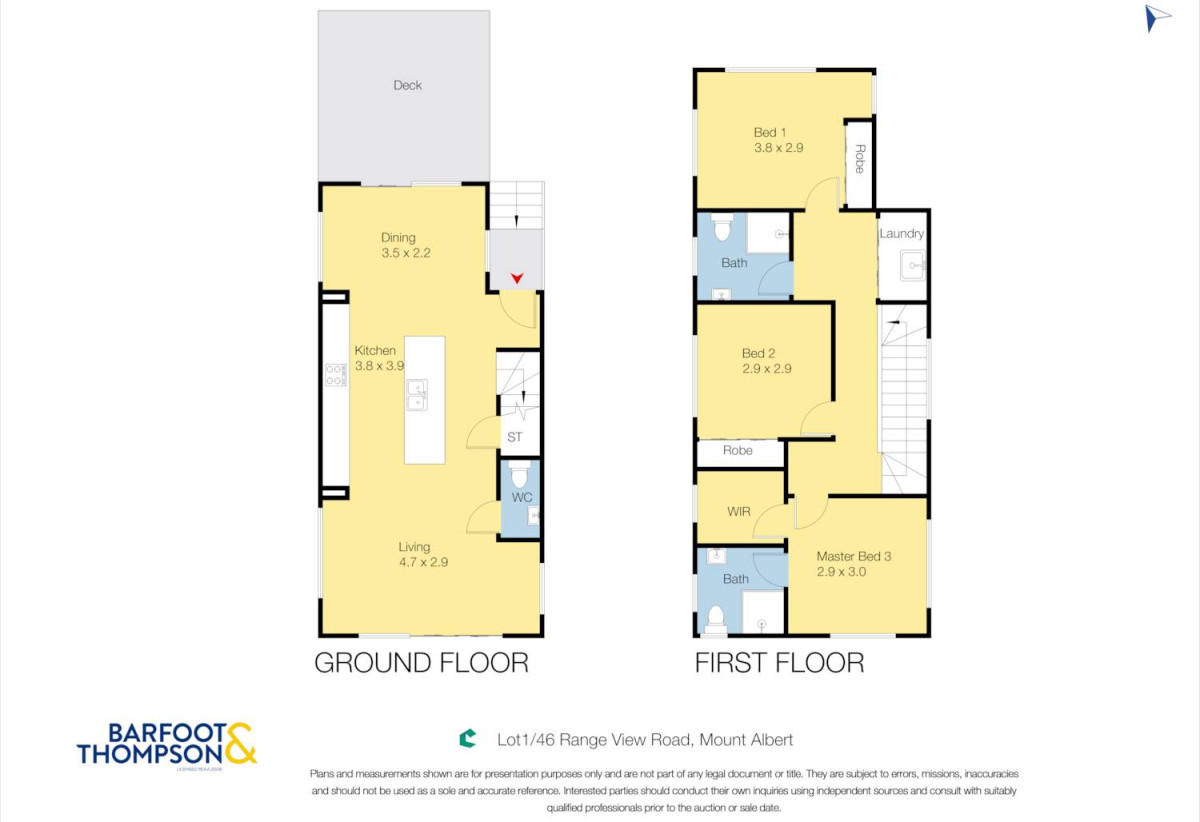 Standalone affordable 3 beds 2.5 baths home with car park, just a short stroll to Mount Albert / Owairaka Domain,, close to schools, shops, motorway access, 0.3 km to Owairaka District School, 46A Range View Road, Mt Albert, Auckland