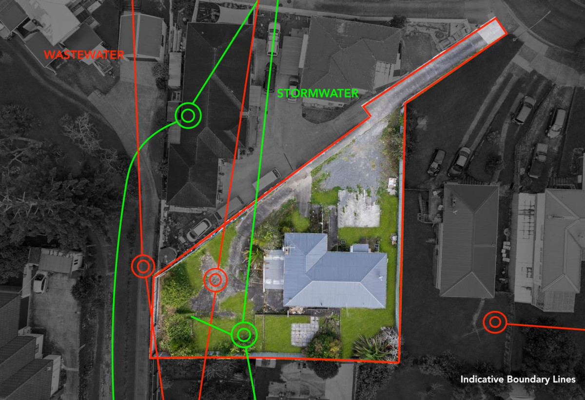1019m2 section, 3 beds 1 bath house with garage, currently rented, close to schools, golf club, tennis club, parks, shops, supermarket, 0.6 km to Marshall Laing School, 0.9 km to Lynfield College, 16 Jamaica Place, Blockhouse Bay, Auckland