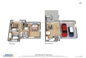 3 beds 1 bath home with double garage, just a five-minute walk from LynnMall Shopping Centre, the New Lynn Transport Hub, 0.4 km to New Lynn School, 18/1 Melview Place, New Lynn, Auckland