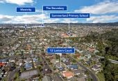 Including part ownership of an adjacent tennis court, Brick and tile 3 beds 2 baths house with double garage on 489m2 section, a handy study nook, full gas reticulation, and fully fenced, close to schools, parks, shops, supermarkets, easy motorway access, 0.4 km to Summerland Primary, 1 km to Waitakere College, 1.6 km to Henderson Intermediate, 12 Lantern Court, Henderson, Auckland