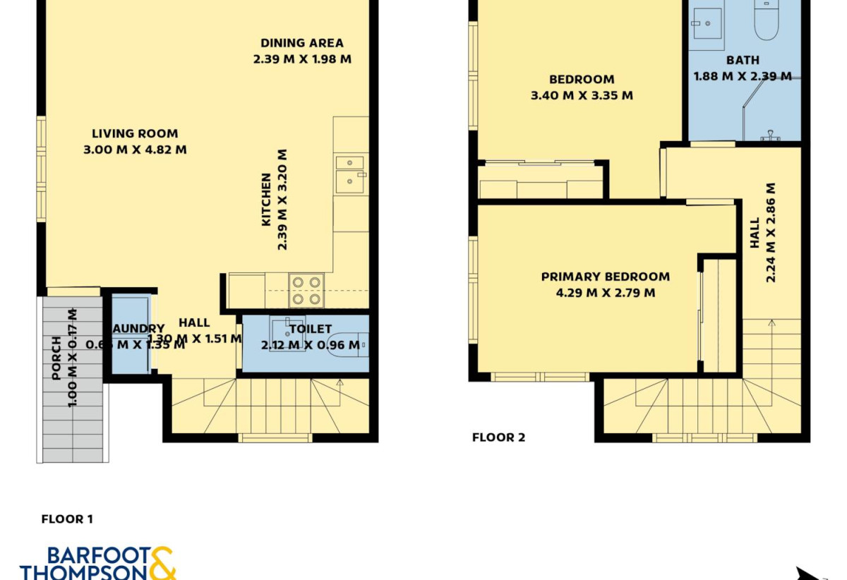 Corner Site & Facing the Reserv, 2 beds 1.5 baths home with car parks, close to schools, shops, supermarkets, seaside reserves, 0.3 km to Manurewa South School, 64F Coxhead Road, Manurewa, Auckland