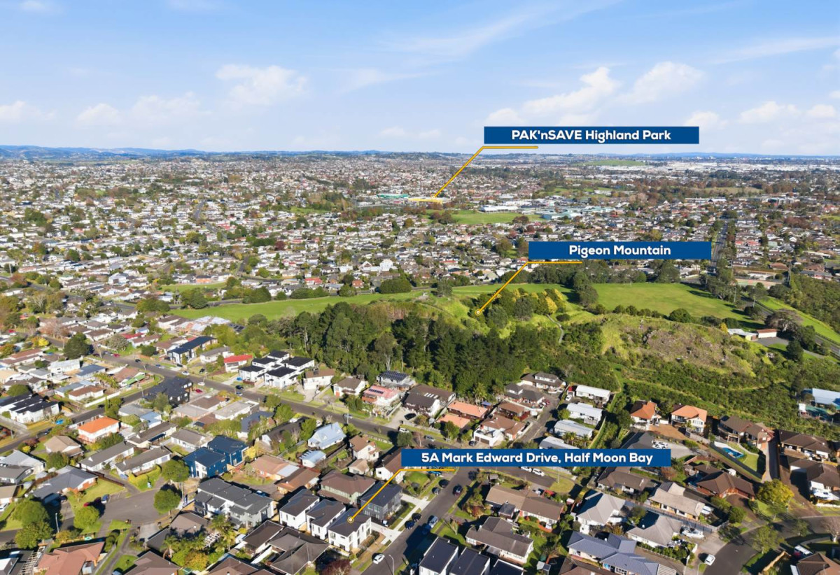 Macleans College zone, Brandnew 4 beds 3.5 baths home with garage, close beachs, parks, shopping centre, 0.6 km to Pigeon Mountain School, 5A Mark Edward Drive, Half Moon Bay, Auckland