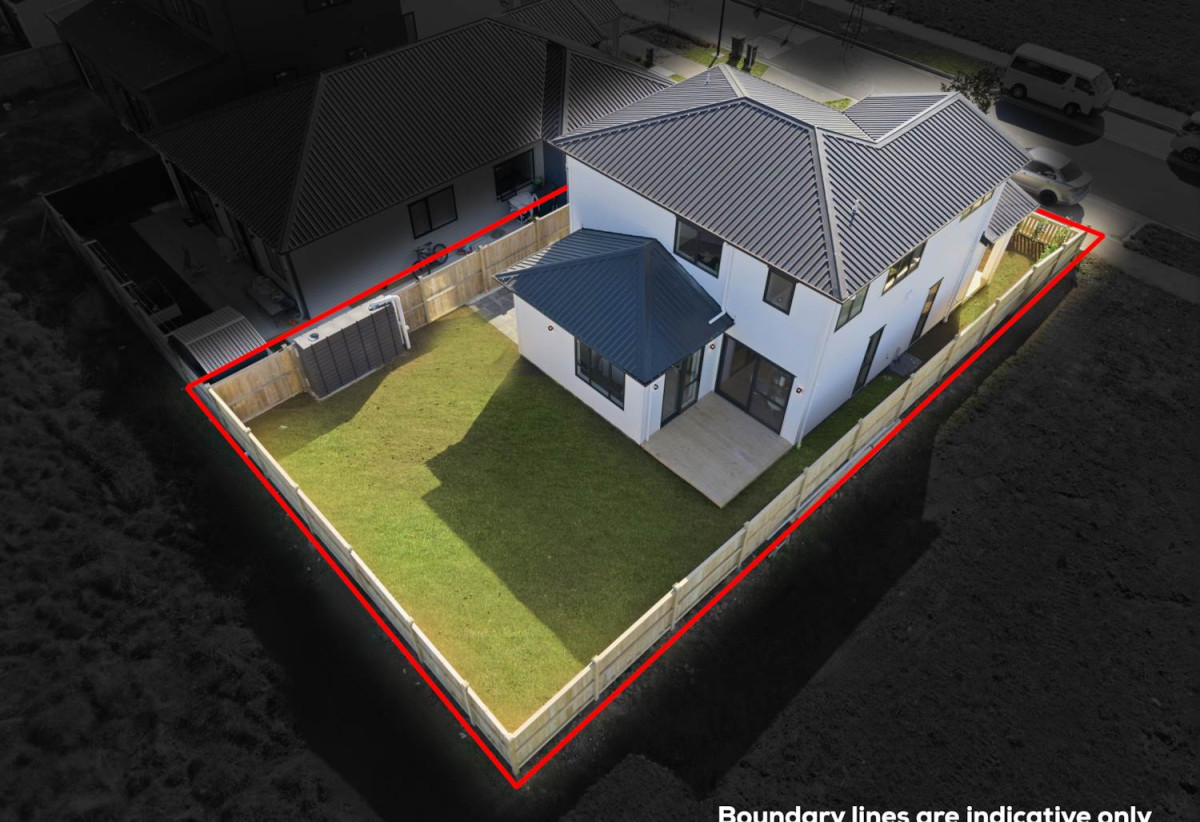 Brandnew standalone 4 beds (2 ensuites) 3.5 baths house with garage on 335m2 section, 1 ensuite ground floor, close to shops, schools, easy motorway access, 27 Kaapehu Street, Karaka, Auckland