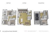 Double Westlake school zone, Brandnew standalone 4 beds 3 baths home with garage, close to schools, Glenfield Mall, 0.4 km to Glenfield Intermediate School, 93A Bruce Road, Glenfield, Auckland